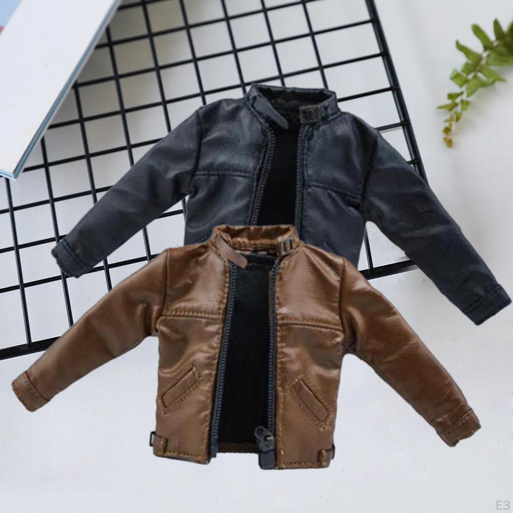 1/12 Men Soldier Figures Jacket, Figure Clothes, Fashion Jacket Model, for 6 Inch Doll Model