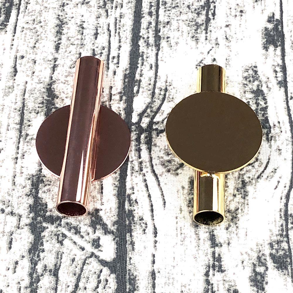 Nordic Luxury Heart-Shaped Metal Wall Flower Holder