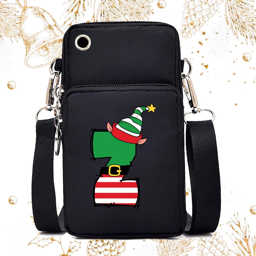 

Черная сумка-мессенджер, сумка для мобильного телефона, легкая многофункциональная маленькая сумка. No specification