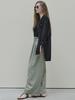 Avang Summer Wide Banding Pants - Khaki