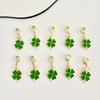 Ornaments Lucky Clover Keychain Good Luck Four Leaf Clover Pendant Bag Hanging  Backpack Accessory