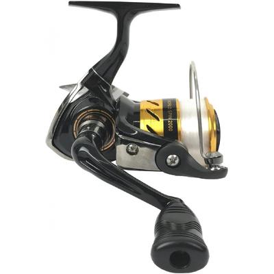 Daiwa Daiwa Spinnrolle mit Faden 17 World Spin 2017 Modell 2000 3 100m mit Nylonschnur