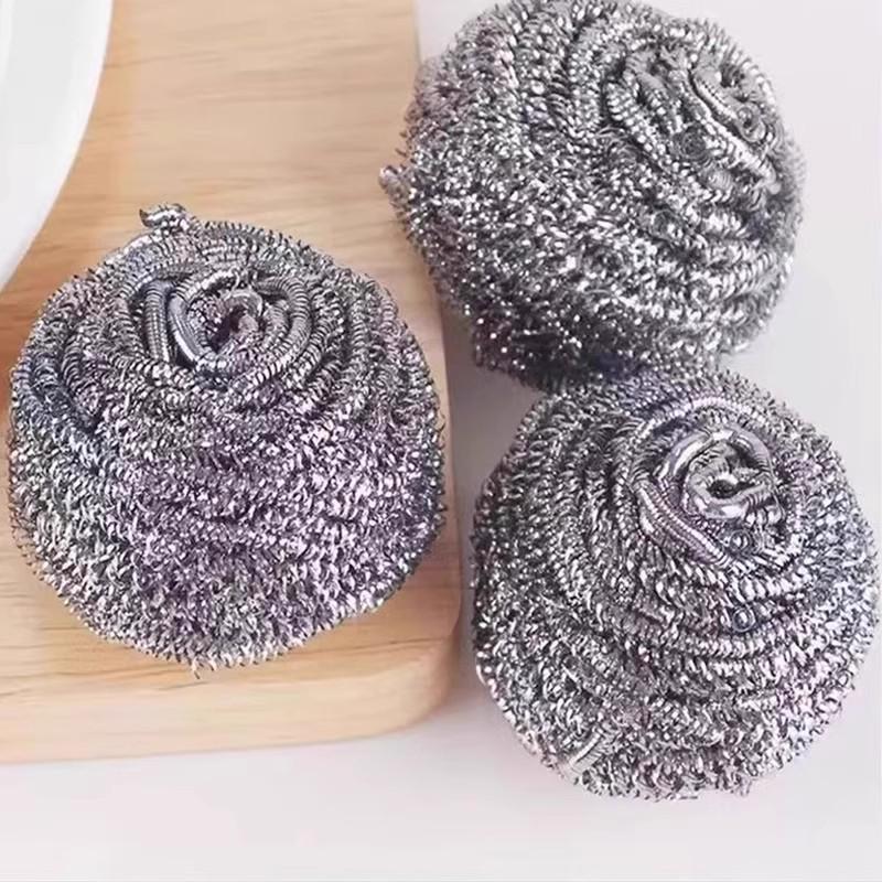 Edelstahl Küchenreinigungsball - Spülbürste & Schmutzradierer Werkzeug