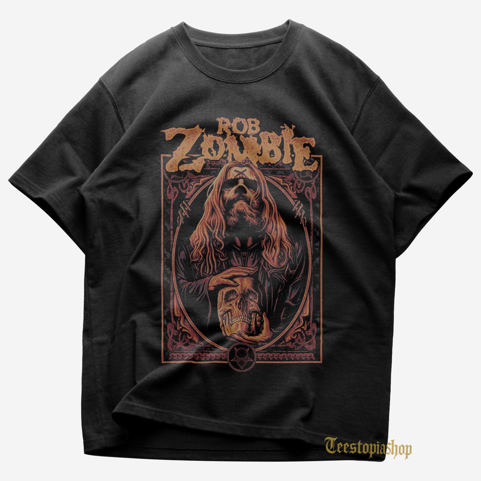 Rob Zombie T shirt | Metal Music Shirt | Dragula | Hellbilly Deluxe | The Sinister Urge | Rob Zombie Merch | Cotton Tee XL