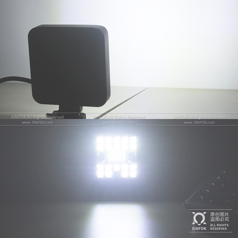 Car LED Work Light Combo Beam 3030 SMD 87 Watts Super Bright Flood Spot 6500K DC 12-24 Volts Spotlights Truck 4x4 4WD