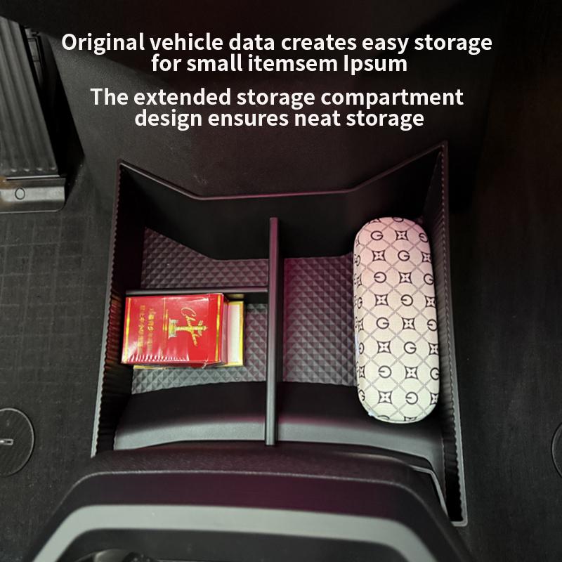 For BMW IX I20 Elektro EV 2025-2025 The Space of the Storage Box On the Lower Layer of the Center Console Expands Accessories