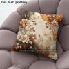 Watercolor Floral Throw Pillow Covers Pattern Cushion Cover Suitable For Sofa Bedroom Car Pillow Cover