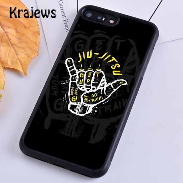 

Krajews BJJ Brazilian Jiu Jitsu Soft Phone Case Cover For iPhone 17 Air 16 15 14 plus 11 12 13 pro max coque Fundas iPhone 13