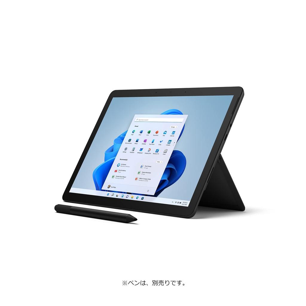 Microsoft Surface Go 3 Office Home Breakfast 2021 Intel Pentium Gold 6500Y Black / & / 10.5-inch / / 8GB/128GB / (8VA-00030)