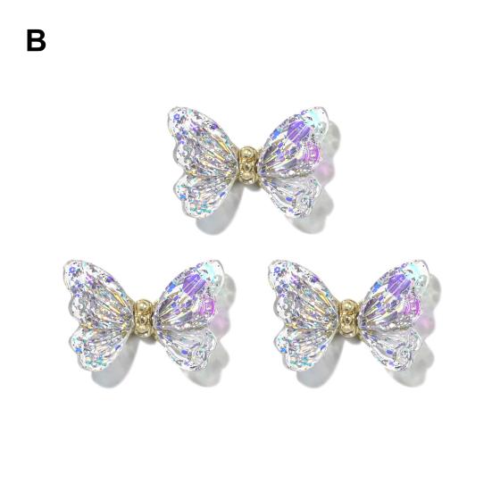 Stilvolle Nagel Ornamente Umweltfreundliche Charmante Glänzende Visuelle Wirkung