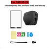 Screen Protector Film For Insta360 X5 X4 Silicone Protective Lens Cap Cover Base Sports Camera Lens Anti-Drop Hood Accessories