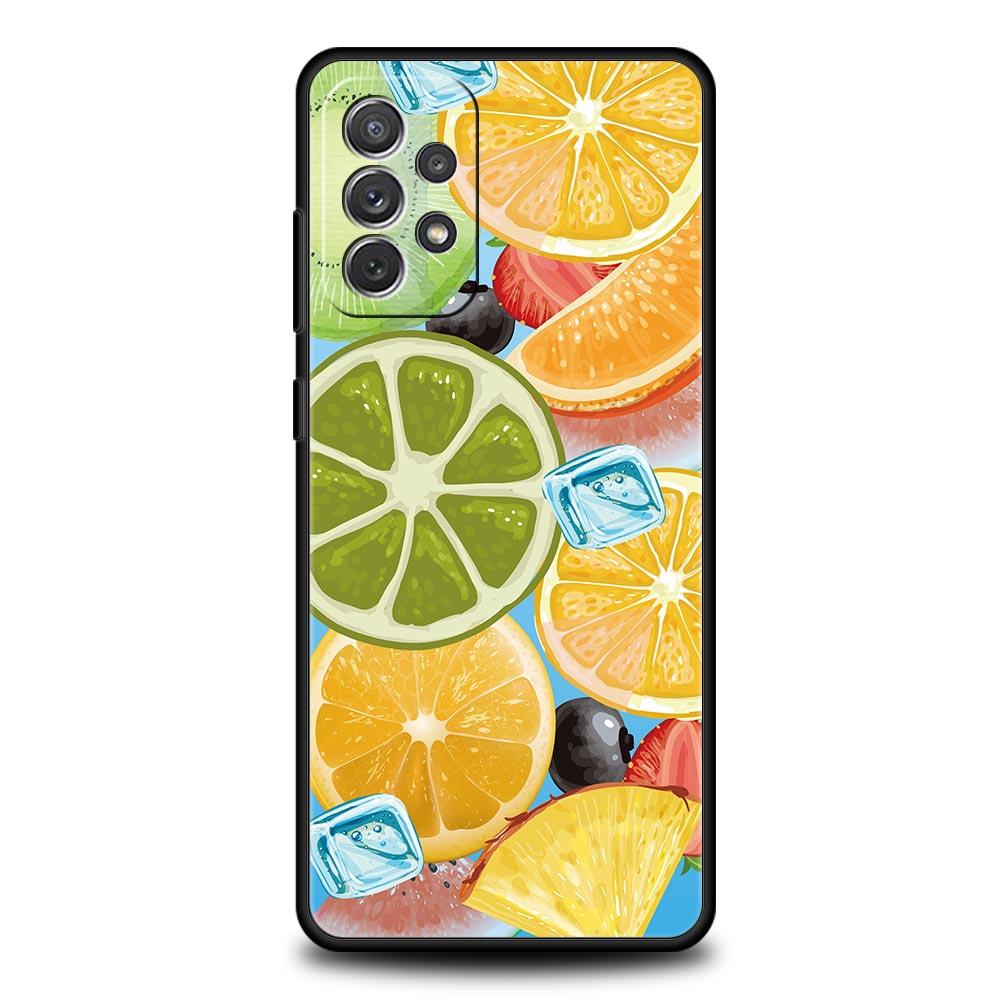 Summer Fruit Watermelon Case for Samsung A57 A37 A51 A71 A21S A17 A15 A25 A41 A23 A33 A53 A73 A07 A03S A05S A13 A35 A55 5G Cover