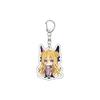 55MM Anime DATE A LIVE Keychain Itsuka Shido/Yatogami Tohka/Yatogami Tenka Key Chain Acrylic Model Plate Christmas Gifts