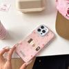Full screen floral rabbit for iPhone16promax Apple 15pro mobile phone case 13 creative 14 cute girl