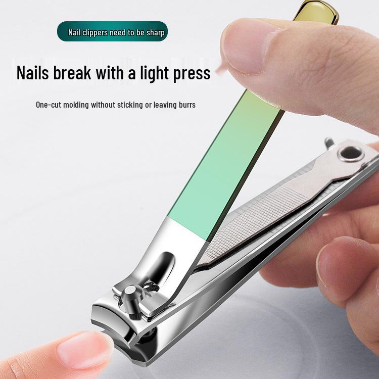 

Charming Lady Stainless Steel Nail Clippers - Customizable Logo for Brand Personality