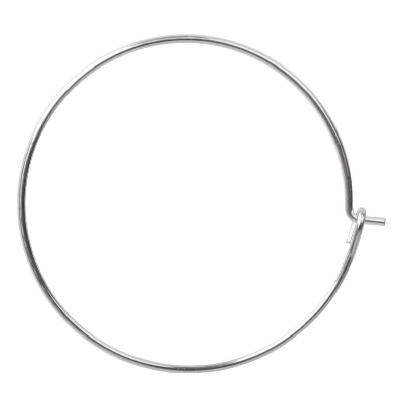 50 Pcs/Lot Wholesale Earrings Jewelry Materials Stainless Steel Hook Hoops Hooks For Women Men Accessories DIY Earring Component