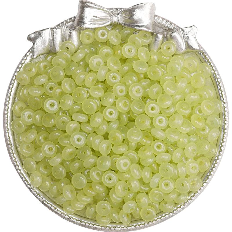 50Pcs Crystal Czech Glass Beads Abacus Seed Beads for Earring Bracelet DIY Jewelry Craft Accessoreis Making