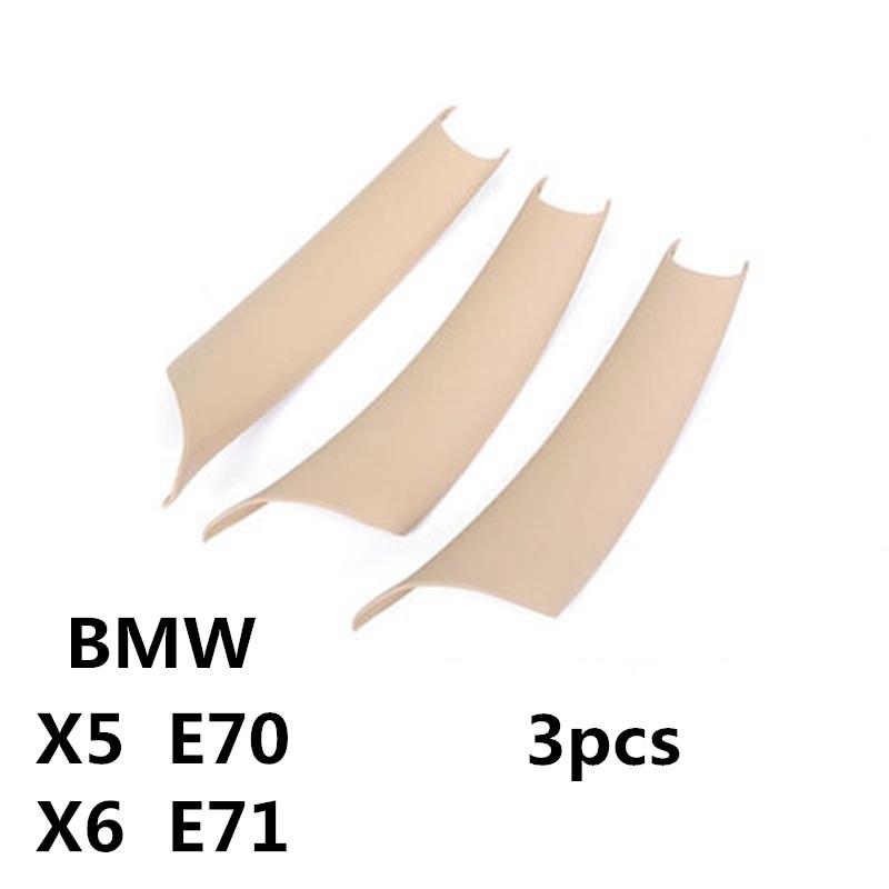 For BMW X5X6 E70 E71 F15 F16 Door Inner Handle Decorative Cover Without Removing the Original Car Handle Interior