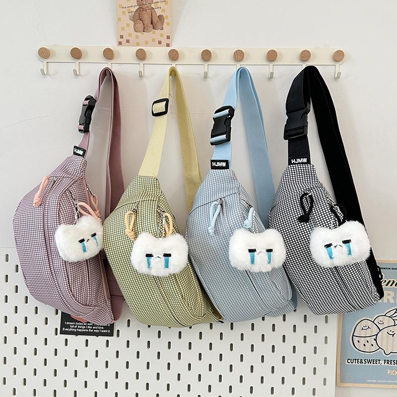 Women's Mobile Phone Bag Student Shoulder Crossbody Bag Sports Chest Bag