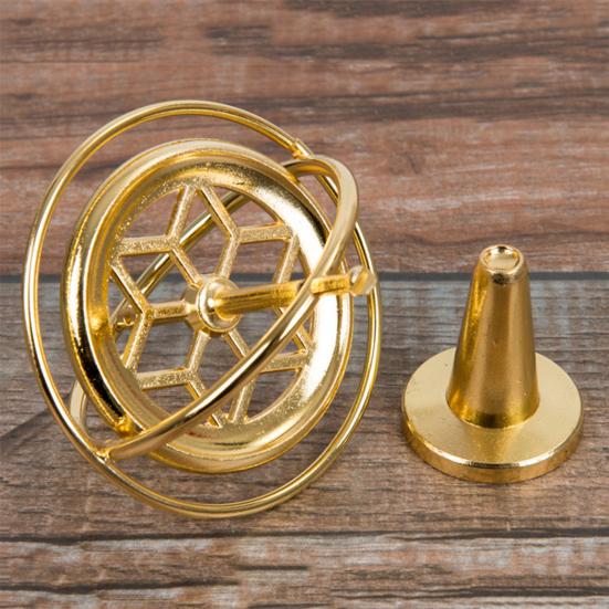Dynamical Gyroscope Educational Classic Rust-proof Rotating Gyro Stress Reliever for School