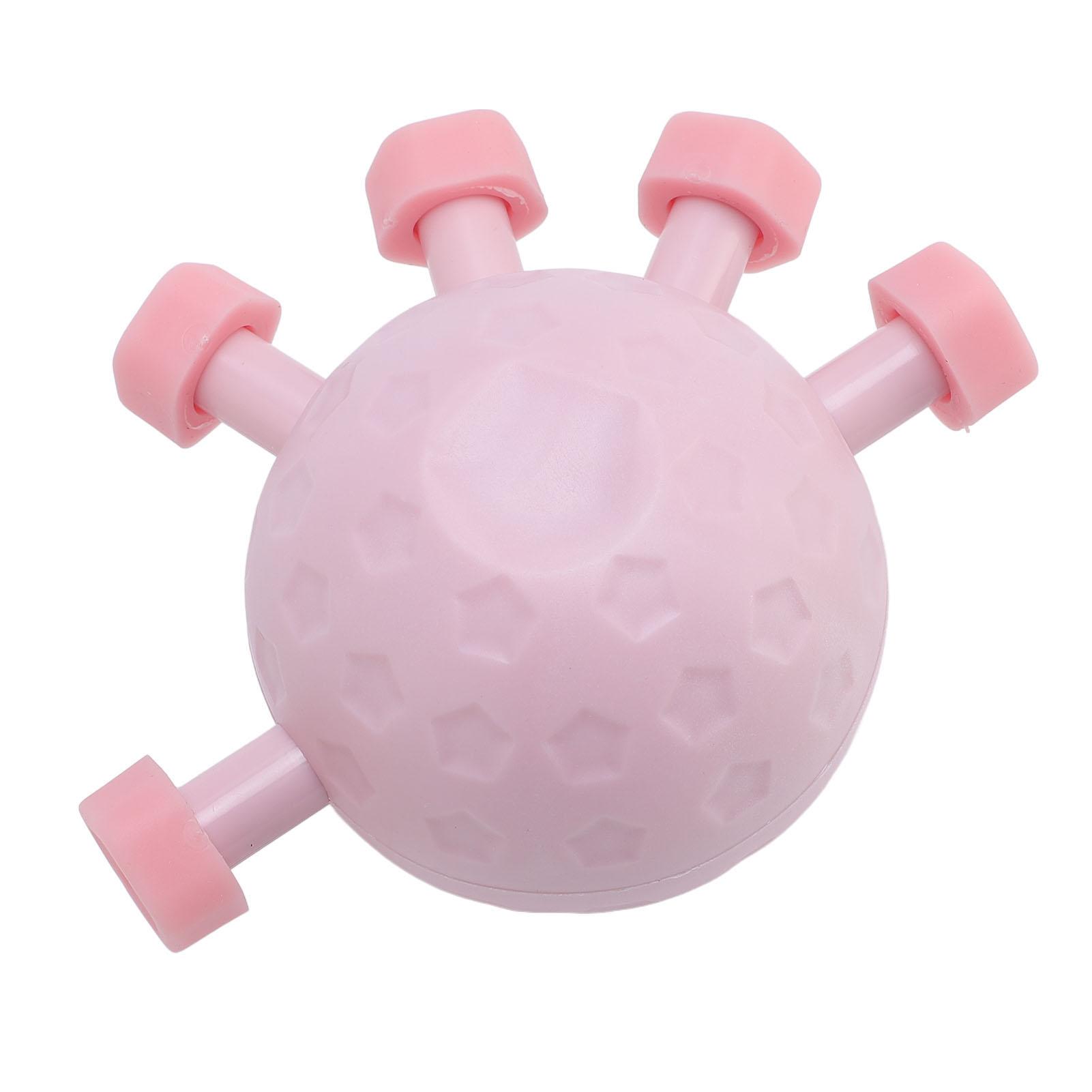 

Регулируемый тренажер для пальцев, усилитель хватки, тренажер для силы рук, инструмент для упражнений для пальцев для гитаристов розовый