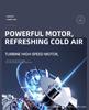 Silent Vertical Desktop Fan with Smart Wind Power