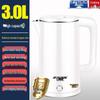 Large Capacity Stainless Steel Electric Kettle with Insulation and Auto Shut-Off