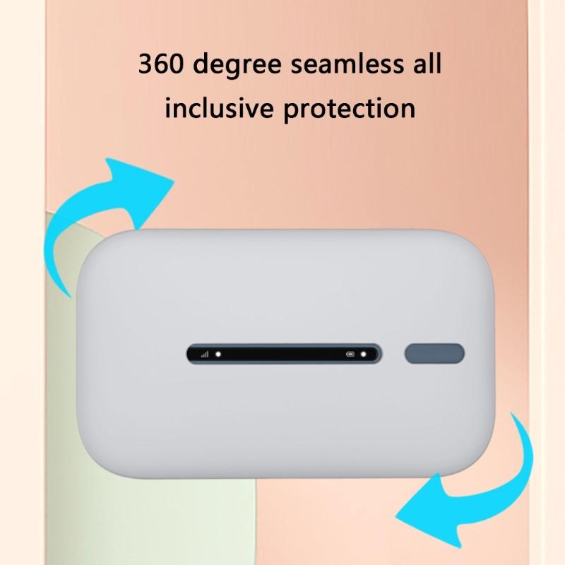 Flexible Soft Silicone Protector Case Housing For Mobile WiFi 3 Router Earbud Shockproof Cover Scratch Resistant Sleeve
