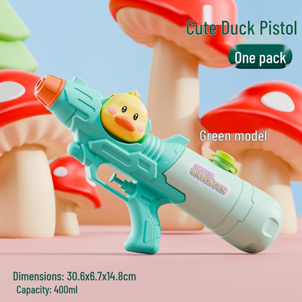 Cartoon Press-Type Water Gun for Kids – Ideal for Summer Beach and Outdoor Play