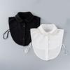 Jeweled Half Shirt False Collar Beaded Rhinestones Spread Lapel Pearls Art Collar Sweet Shawl False Decorative Shawl