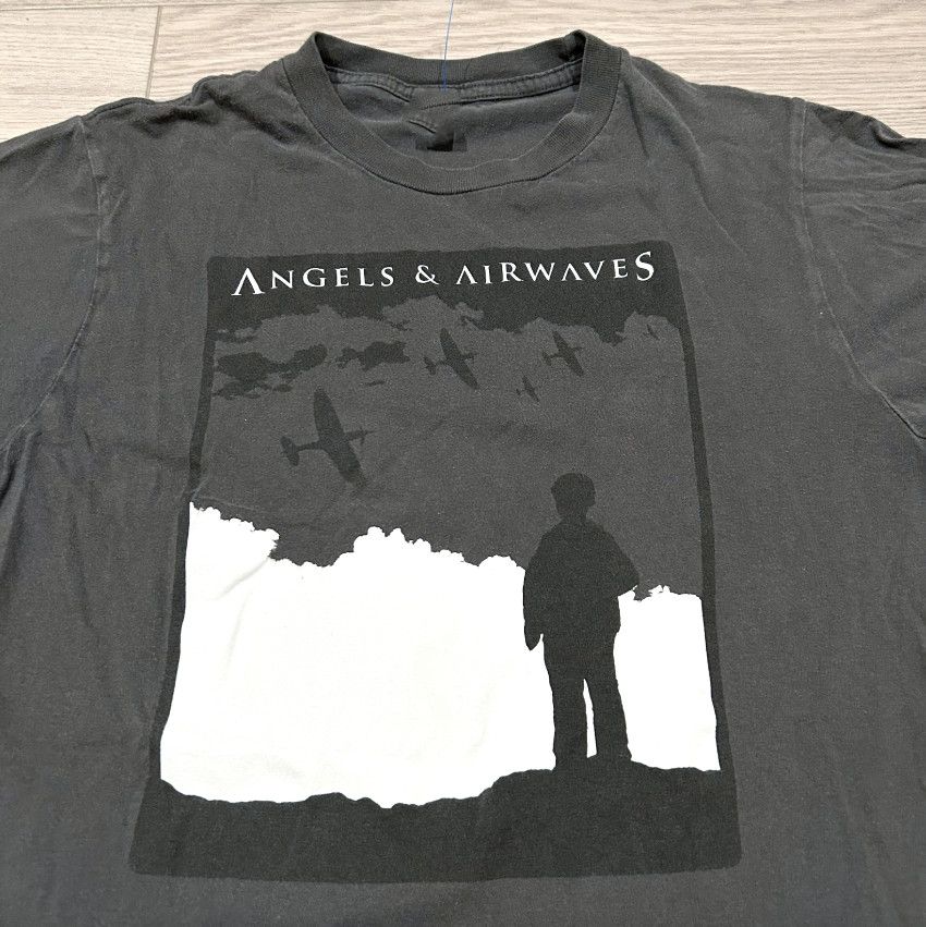 Vintage Angels And Airwaves Punk Tweed Pánské tričko WA597 Unisex tričko Bavlna Oversize Velká velikost
