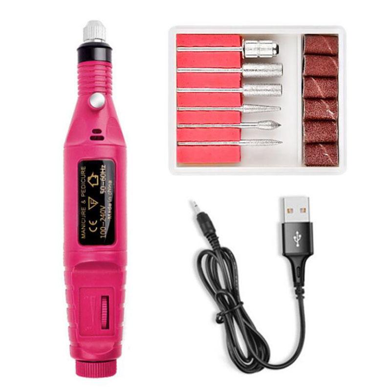 Professional Electric Nail Drill Machine Manicure Tools Pedicure Drill Set Portable Nail File Nail Drill Equipment