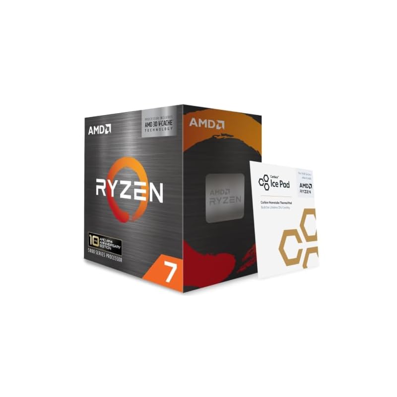 AMD Ryzen 7 5800X3D 10th Edition Without Cooler, AM4 Compatible, 8 Cores / 16 Threads, TDP 105W CPU, 100-100000651POF CP1718