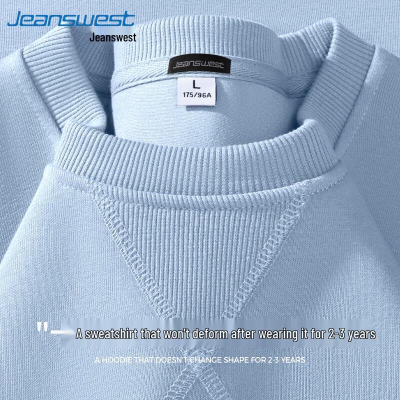 Jeanswest Herren Schweres Rundhals-Sweatshirt