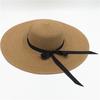 Summer Simple Floppy Sun Hat Women Wide Brim Beach Hat Girls Seaside Travel Foldable Straw Hat Sunscreen UV Protection Lady Cap