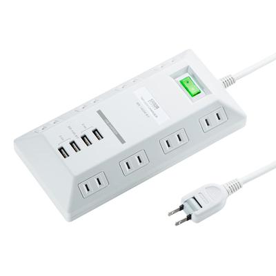 Flat Tap with USB Charging Port, White, TAP-B109U-3WN