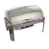 9L Roll Top Chafing Dish Buffet Set Food Pan Food Tray Warmer Serving Tray