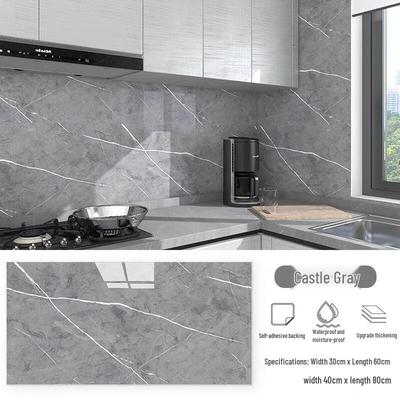 JINGRUIXIANG Self-Adhesive Waterproof Imitation Tile Wall Stickers