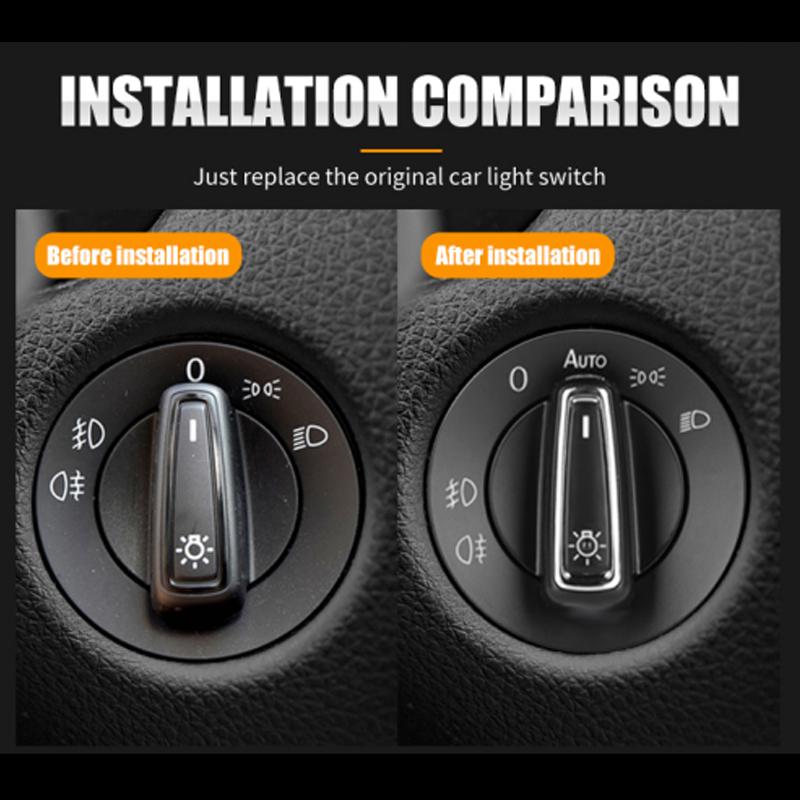 Headlight Automatic Switch For Volkswagen T-Roc A11 D11 2017-2025 2018 2019 2025 2025 Car Accessories Upgrade Tuning Modificati