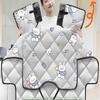 2025 Electric Vehicle Windproof, Waterproof Fleece-lined Windshield Quilt – All-Season, Thickened, Warm