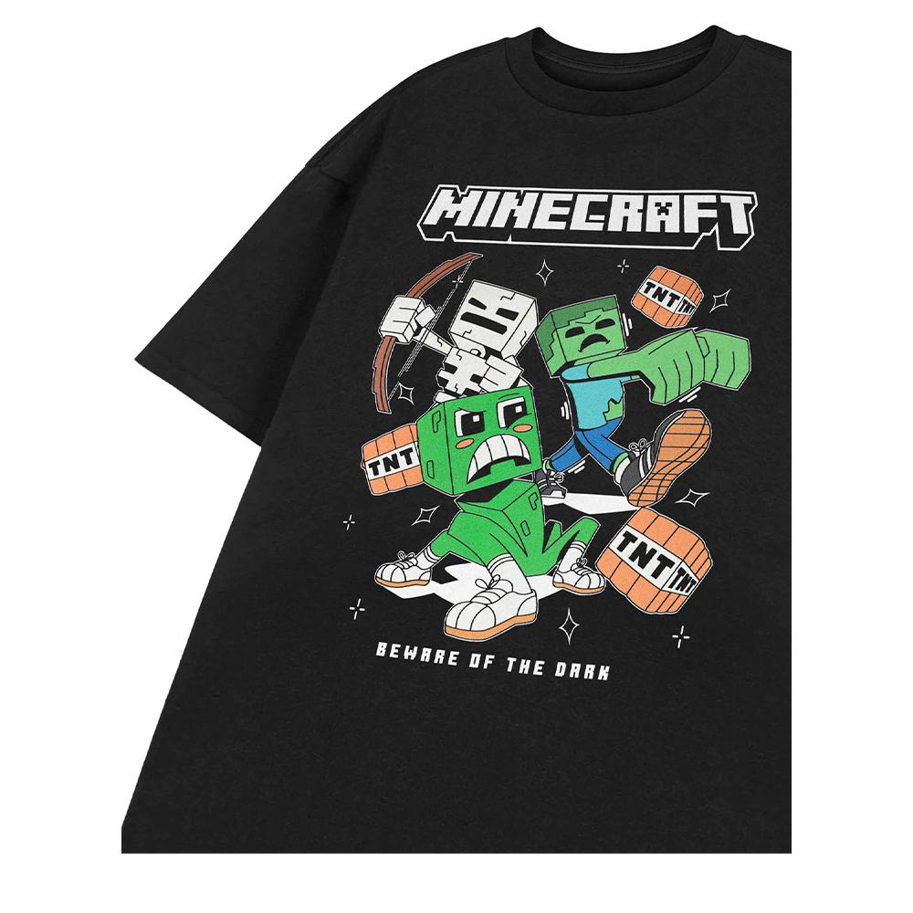 Minecraft Mens Tnt Short-Sleeved T-Shirt
