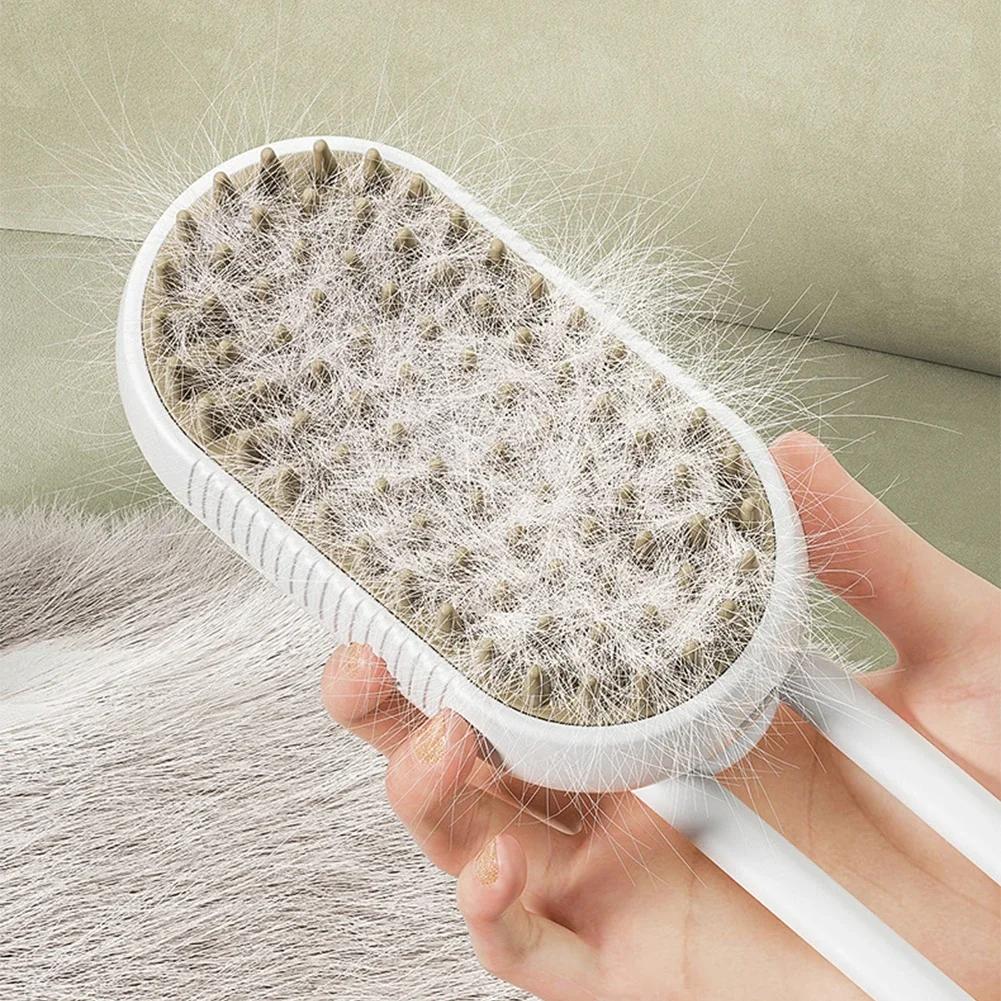 3 in 1 Dog Grooming Cats Pet For Dogs Steam Brush Spray Massage Pets Dogs Accessories Comb Puppy Supplies Products Home Garden