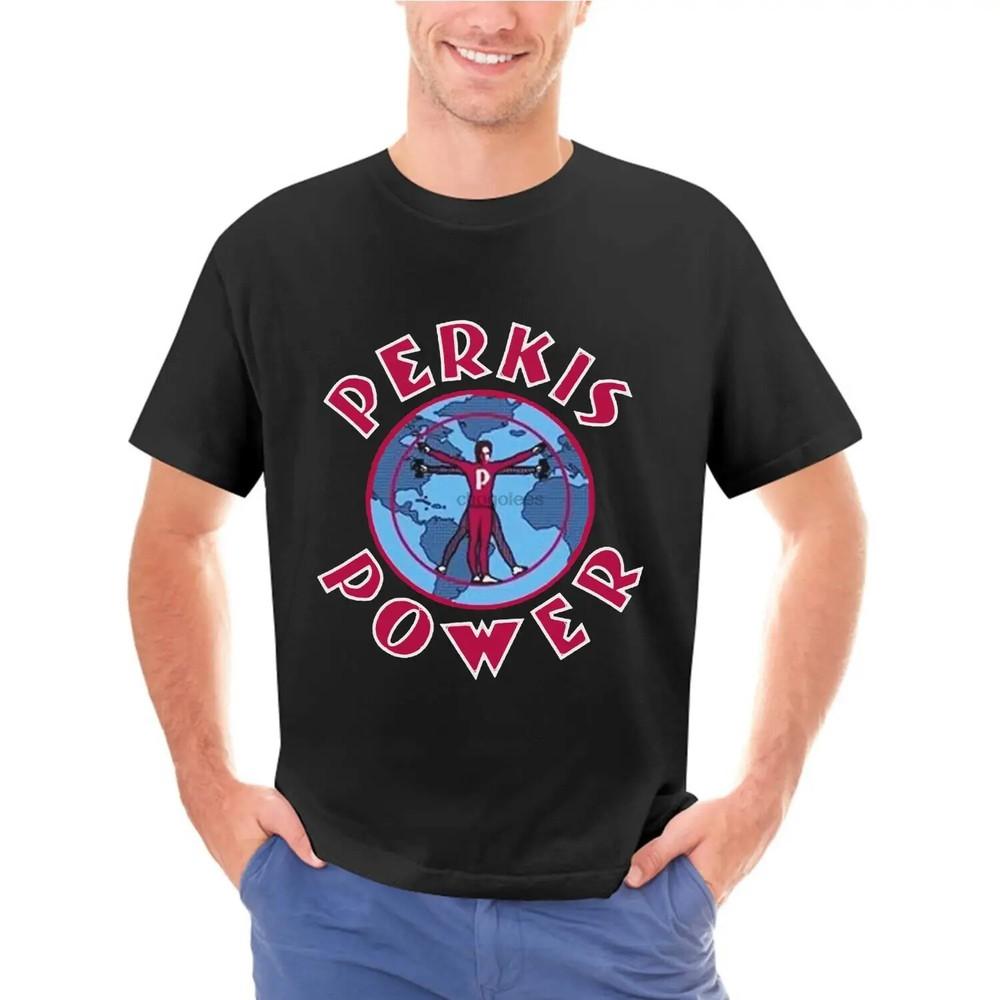 Adult Wht Movie Heavyweights Tony Perkis Power Camp Hope Perkisizing TShirt Tee Unisex T-Shirt Graphic Tee S