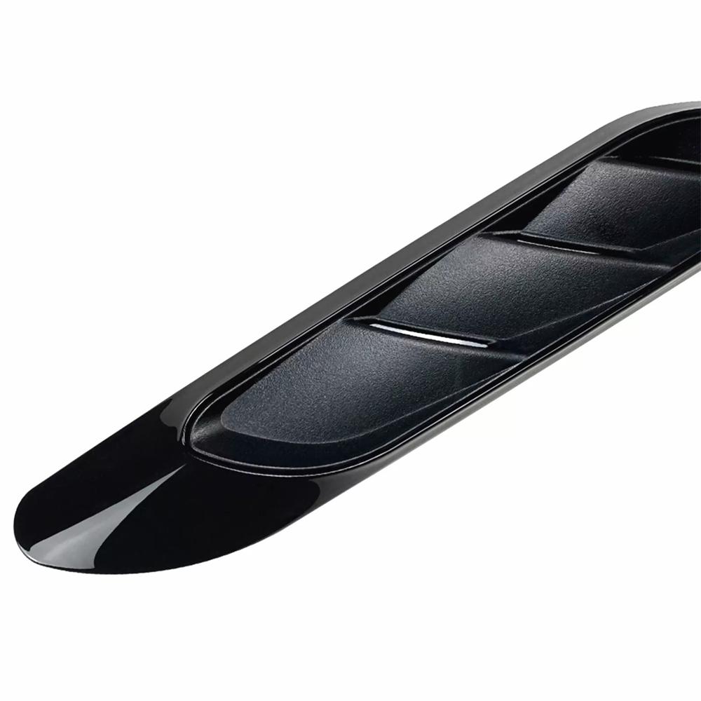 For Mercedes Benz C E CLA 2Pcs Sport Black Side Fender Air Vent Outlet Trim