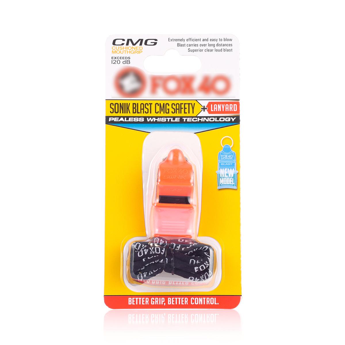 FOX40 Nuclear-Free High-Decibel Professional Coach & Referee Whistle for Outdoor Sports