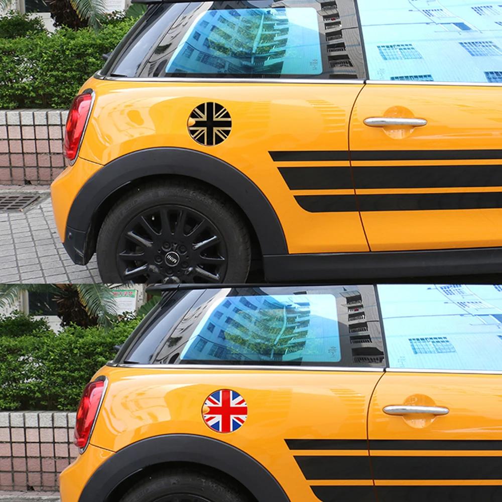 Gas Fuel Tank Cap Vinyl Cover Sticker Decals Decoration For Mini Cooper S One F55 F56 R55 R56 R60 R61 Car Styling Accessories