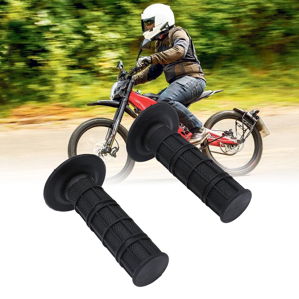 Motorcycle Handlebar Grip 7Celsius8 Inch Non Slip Soft Rubber Replacement for CRF50 CRF70 CRF80 CRF125 CRF100 CRF150F