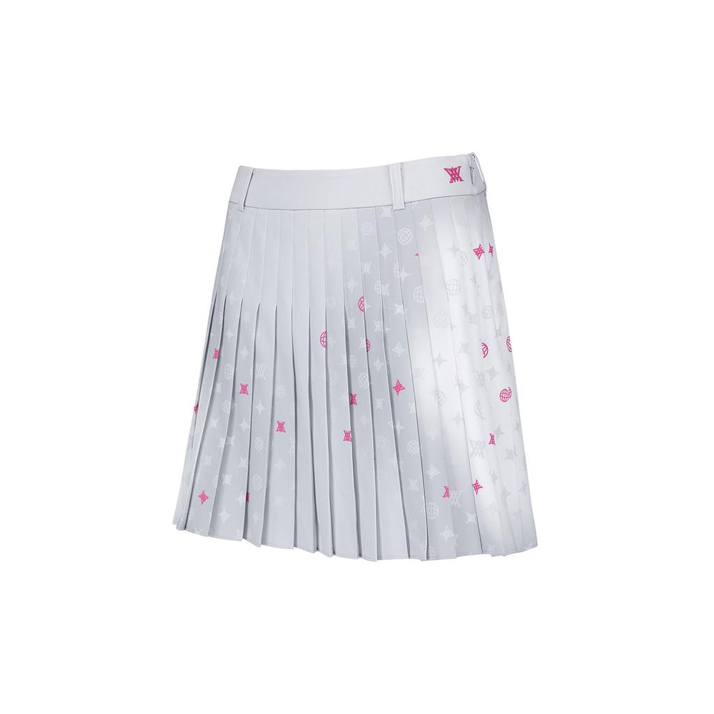 ANEW GOLF Women Sm Gradation Pattern Pleated Skirt_Lg