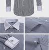 Men's Casual Spring/Summer Shirt with French Cufflinks, Large Size