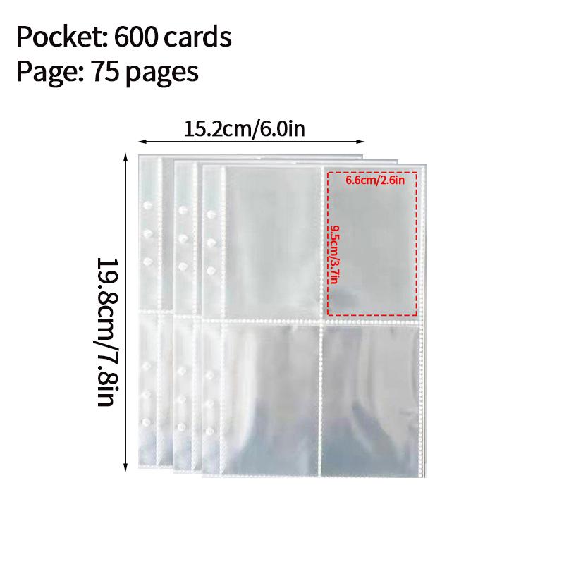 Binder Photocards Holder Binder Photocard Sleeve Background Paper Kpop Photo Album Binder Page Binder Photo Sleeve